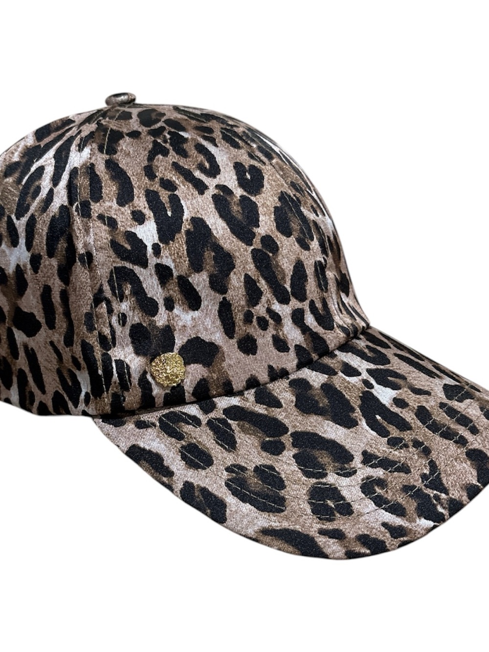 Vince Camuto Hat Leopard Print Baseball Cap Mob Wife Animal Print